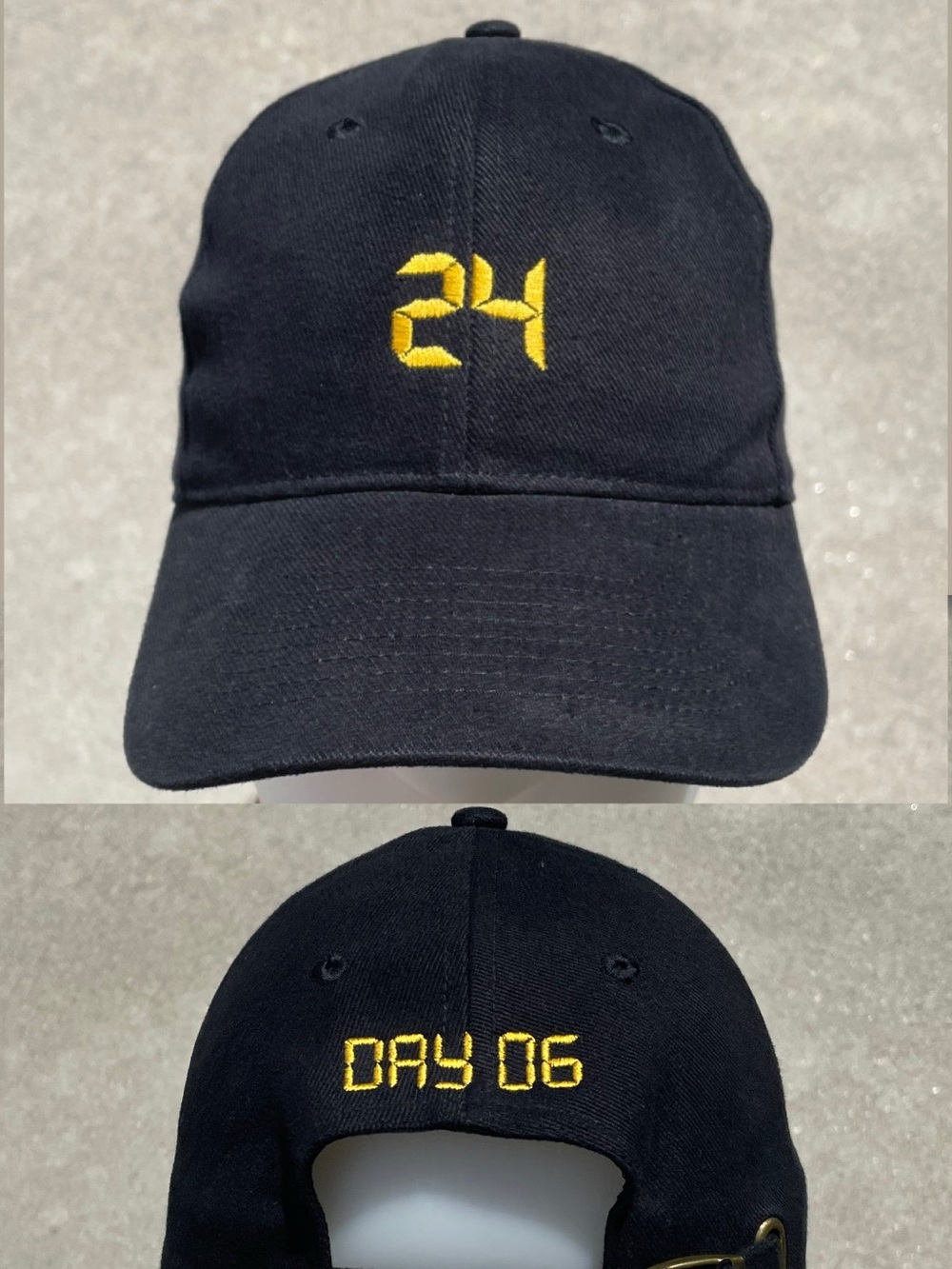 Vtg 24 TV Series 2006 Promo Day 06 Black 20th Century Fox Hat Agent Jack Bauer